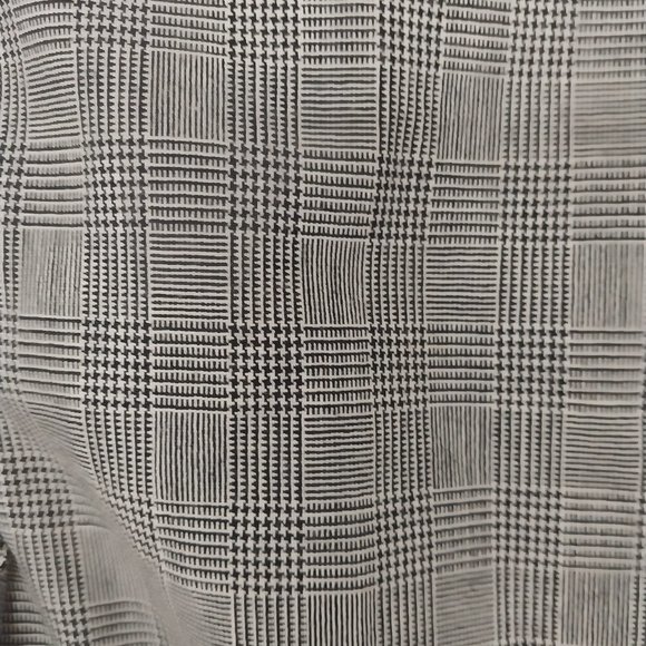 Pendleton Womens 100% Wool Black & White Houndstooth Print Single Button Blazer - Picture 9 of 11